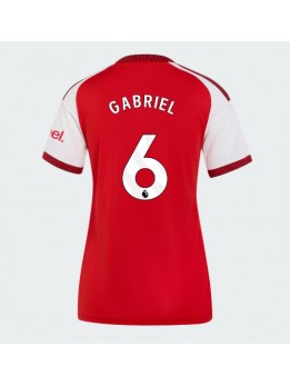 Ženski Nogometna dresi replika Arsenal Gabriel Magalhaes #6 Domači 2026-27 Kratek rokav